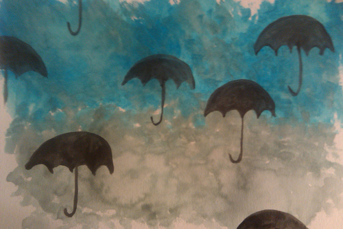 Raining_umbrellas